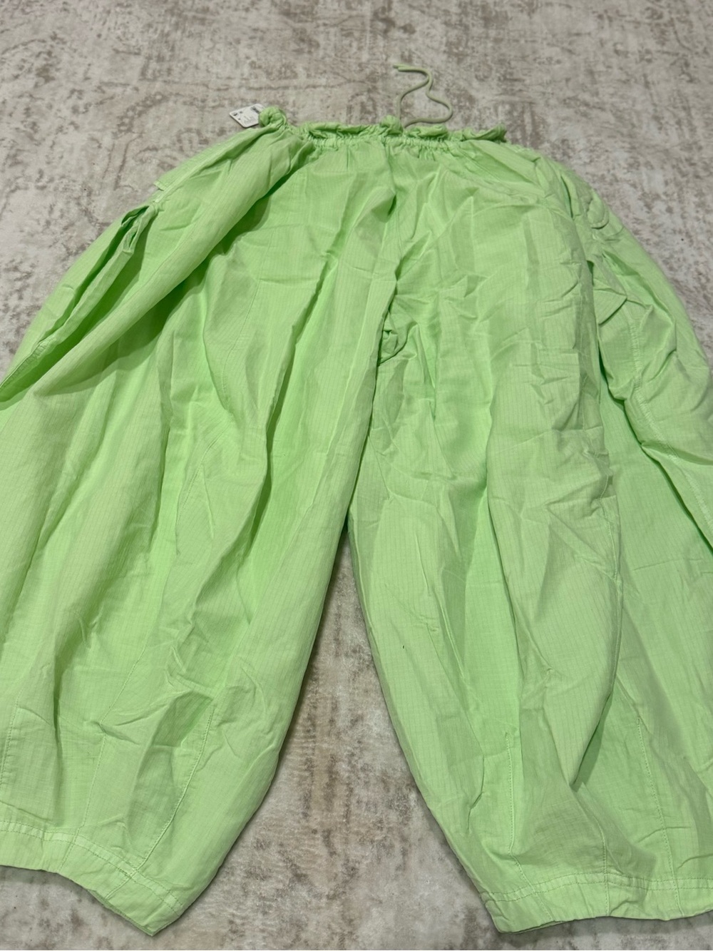 NEW Free People Movement Balloon Cotton Nylon Blend Pants Large - Picture 4 of 6